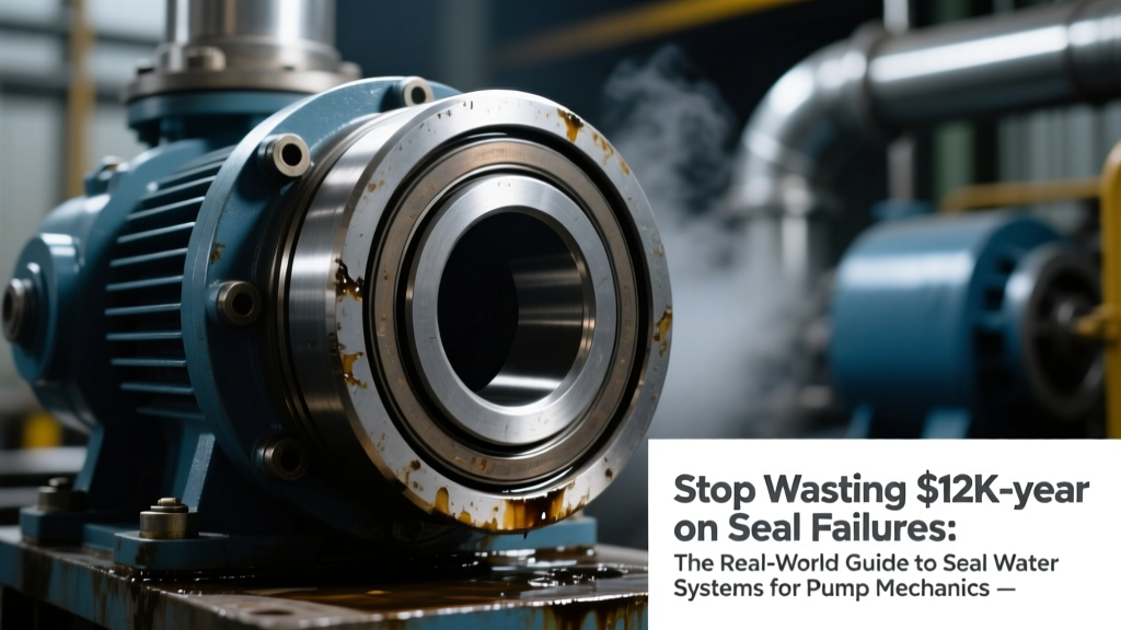 Stop Wasting $12K/year on Seal Failures: The Real-World Guide to Seal Water Systems for Pump Mechanical Seals—API Flush Plans, Water Sourcing Pitfalls, and Why 3.2 GPM Isn’t Always Enough (With Goulds, Sulzer & Flowserve Compatibility Notes)