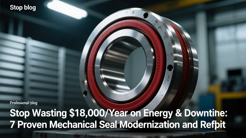 Stop Wasting $18,000/Year on Energy & Downtime: 7 Proven Mechanical Seal Modernization and Retrofit Options That Cut Leakage by 92%, Slash Maintenance Costs, and Deliver <24-Month Payback — Backed by API 682 Rev. 5 Data