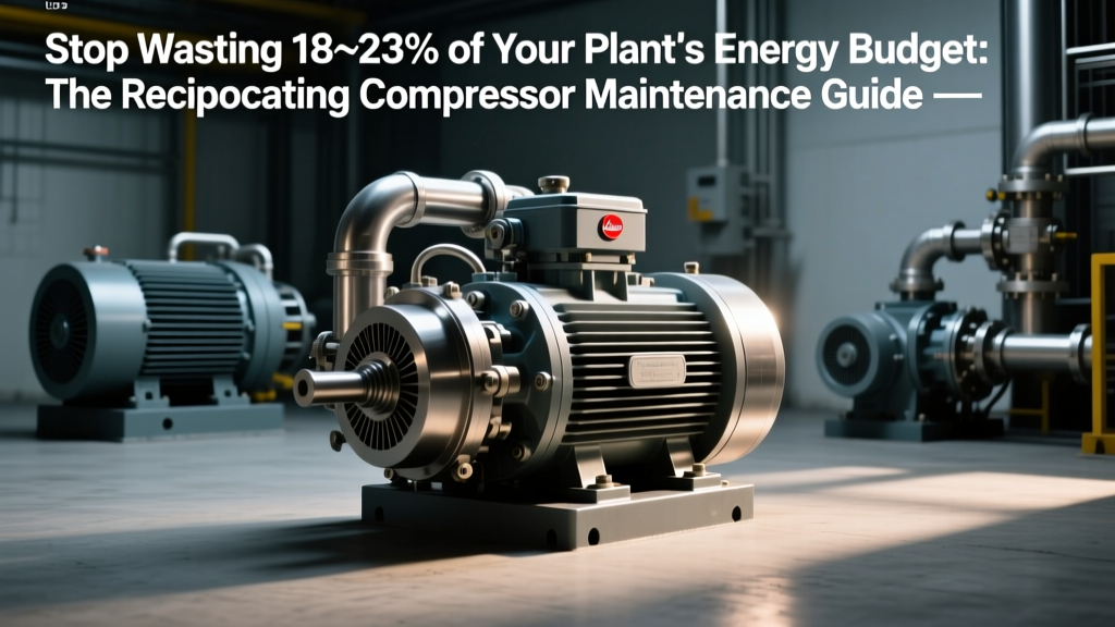 Stop Wasting 18–23% of Your Plant’s Energy Budget: The Reciprocating Compressor Maintenance Guide That Cuts Downtime, Extends Lifespan, and Boosts Efficiency by 12–17% Through Precision Preventive Schedules and Real-World Inspection Protocols