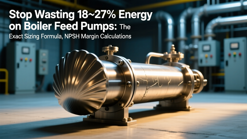 Stop Wasting 18–27% Energy on Boiler Feed Pumps: The Exact Sizing Formula, NPSH Margin Calculations, and 3 Real HVAC Retrofit Cases That Cut Pump Power by 41% (Not Theory—Measured kWh Data)