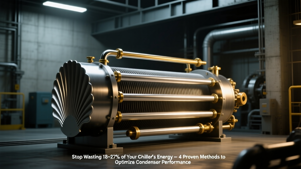 Stop Wasting 18–27% of Your Chiller’s Energy: 4 Proven Methods to Optimize Condenser Performance (Operating Point, Impeller Trimming, System Curve, & Smart Control Integration)