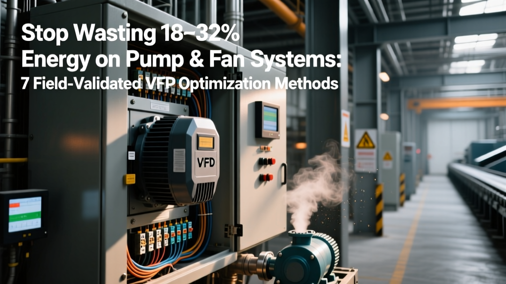 Stop Wasting 18–32% Energy on Pump & Fan Systems: 7 Field-Validated VFD Optimization Methods (Including Operating Point Adjustment, Impeller Trimming & System Curve Modification) That Engineers Overlook — Backed by IEEE 112 & IEC 61800-9 Data
