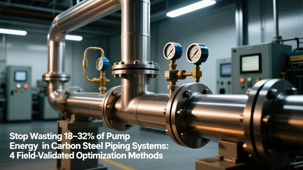 Stop Wasting 18–32% of Pump Energy in Carbon Steel Piping Systems: 4 Field-Validated Optimization Methods (Operating Point Shift, Impeller Trim, System Curve Rewrite & Thermal Stress Realignment) That ASME B31.3 Engineers Overlooked Since the 1970s
