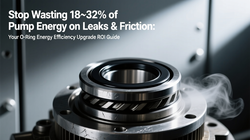 Stop Wasting 18–32% of Pump Energy on Leaks & Friction: Your O-Ring Energy Efficiency Upgrade ROI Guide Reveals Exact Payback Periods for Impeller Trimming, VFDs, Seal Upgrades & System Optimization — No Guesswork, Just Hard Numbers.