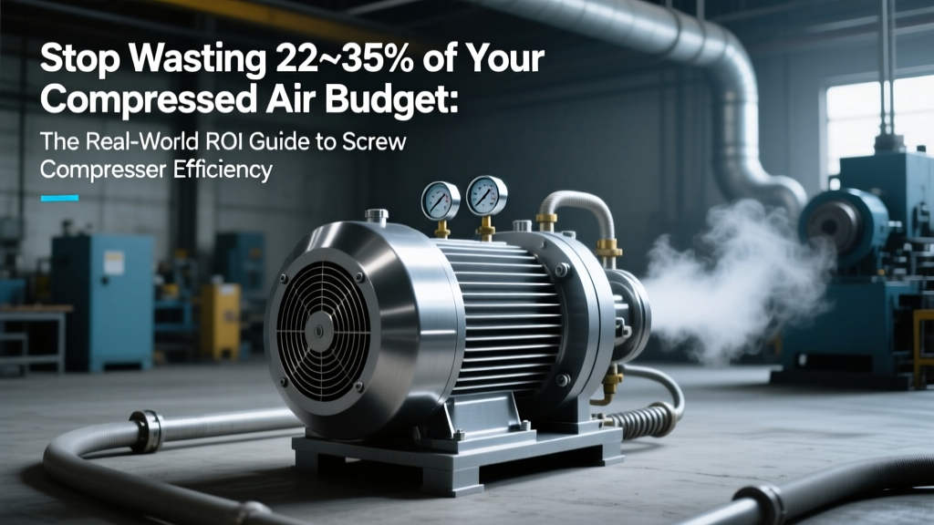 Stop Wasting 22–35% of Your Compressed Air Budget: The Real-World ROI Guide to Screw Compressor Energy Efficiency Upgrades (VFDs, Seal Kits, Impeller Trimming & System Tuning — With Payback Calculators You Can Trust)