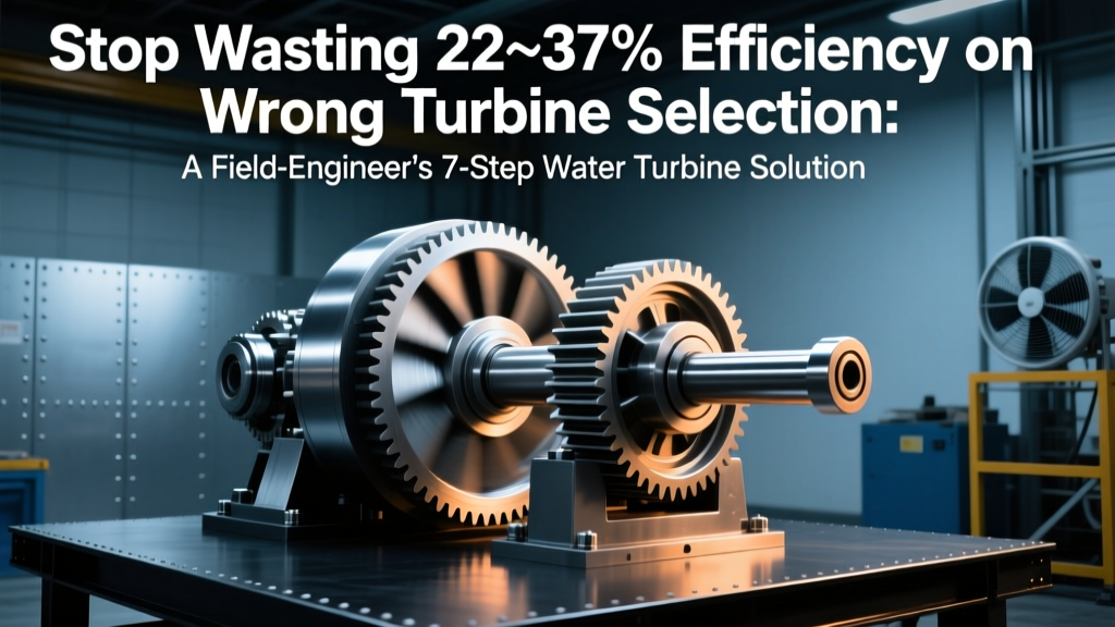 Stop Wasting 22–37% Efficiency on Wrong Turbine Selection: A Field-Engineer’s 7-Step Water Turbine Sizing & Material Decision Matrix (With Real Hydro Plant Data & ASME/IEC Compliance Checks)