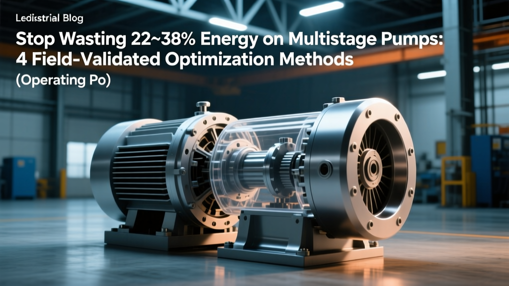 Stop Wasting 22–38% Energy on Multistage Pumps: 4 Field-Validated Optimization Methods (Operating Point Shift, Impeller Trimming, System Curve Tuning & NPSH-Aware Control) That Cut Downtime by 63% in Real Water Supply Systems