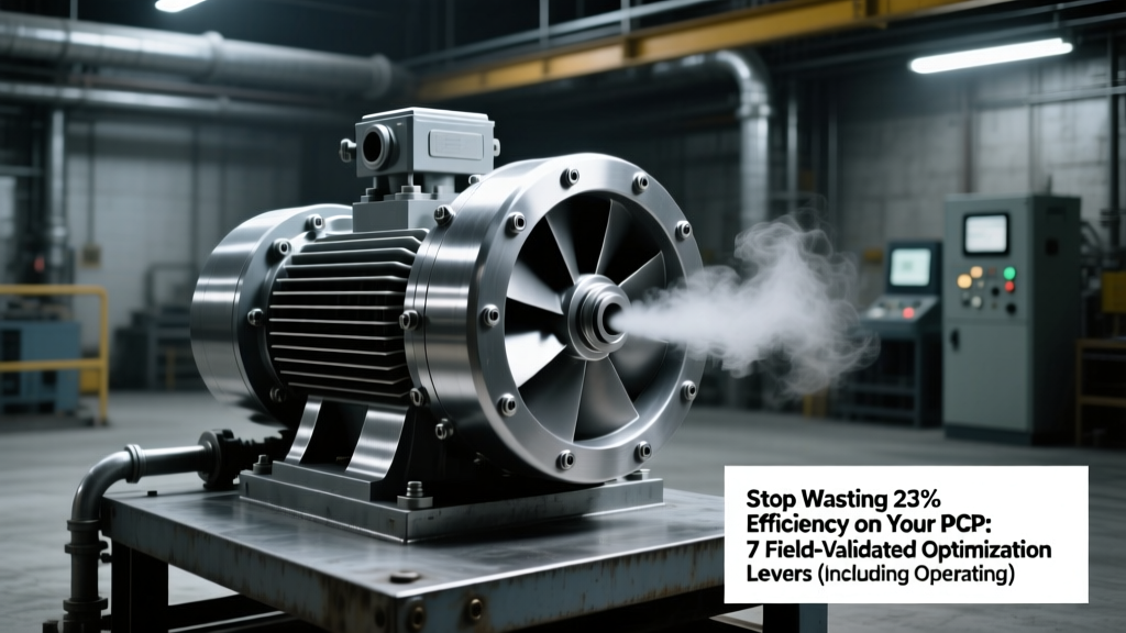Stop Wasting 23% Efficiency on Your PCP: 7 Field-Validated Optimization Levers (Including Operating Point Tuning, Rotor-Stator Trimming, and System Curve Surgery You Can Do This Week)