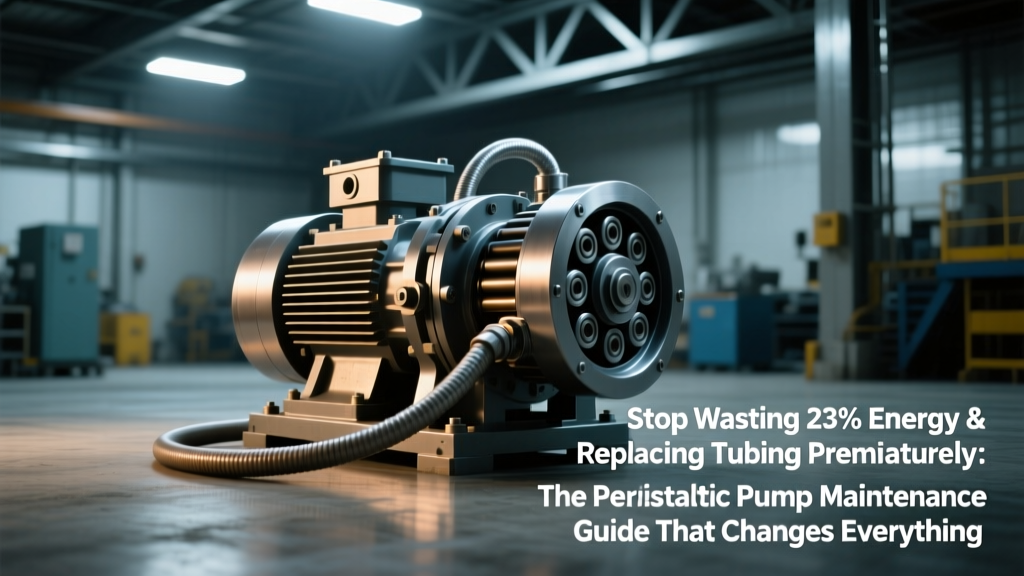Stop Wasting 23% Energy & Replacing Tubing Prematurely: The Peristaltic Pump Maintenance Guide That Cuts Downtime by 68% (With ISO 8573-1–Compliant Schedules, Real-World Inspection Checklists, and Energy-Aware Service Procedures)