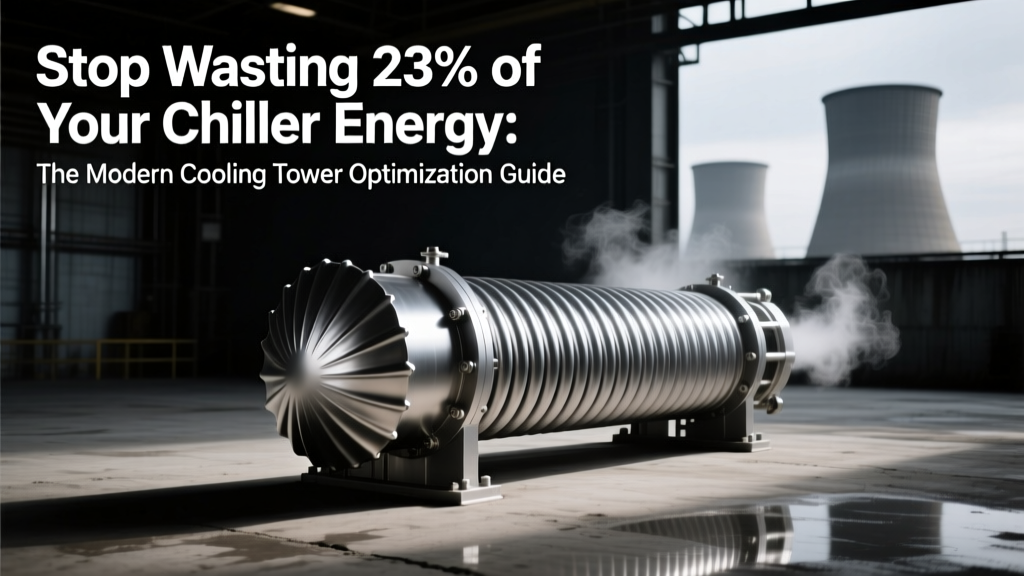 Stop Wasting 23% of Your Chiller Energy: The Modern Cooling Tower Optimization Guide (Fill, Distribution, Fan Control, Drift & Water Treatment — All Updated for 2024 Standards)