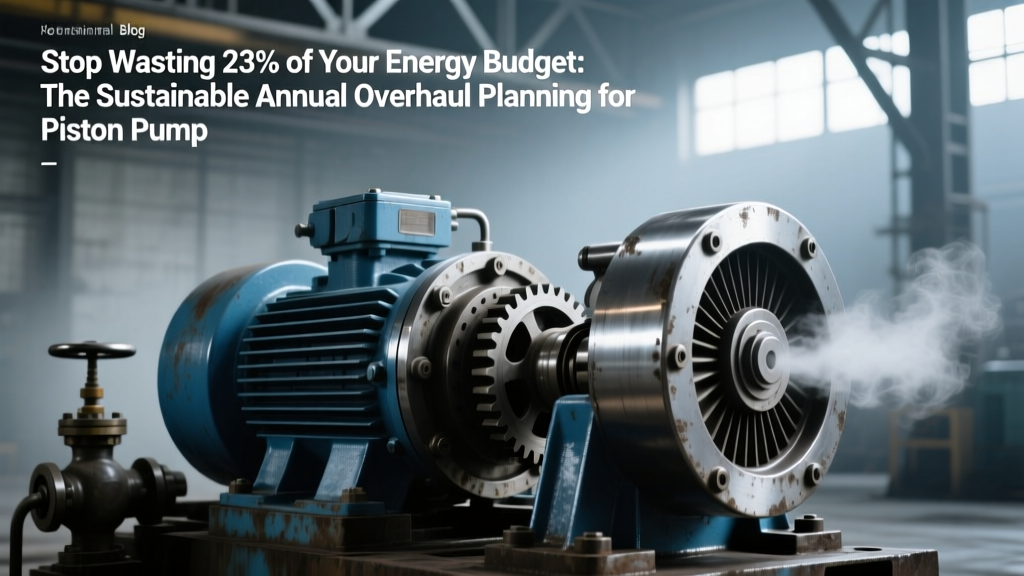 Stop Wasting 23% of Your Energy Budget: The Sustainable Annual Overhaul Planning for Piston Pump That Cuts Downtime, Lowers Carbon Footprint, and Extends Service Life by 40% — A Step-by-Step Engineer-Validated Framework