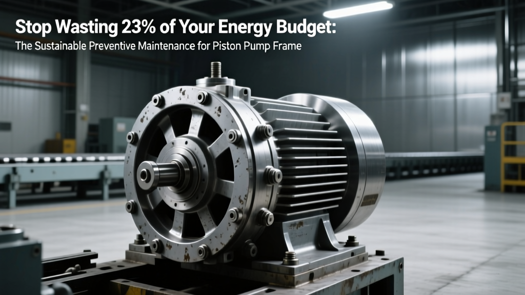 Stop Wasting 23% of Your Energy Budget: The Sustainable Preventive Maintenance for Piston Pump Framework That Cuts Downtime by 68% (Based on ISO 15243 & Real Plant Data)