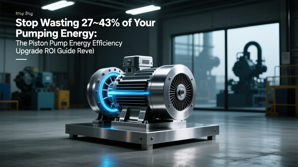 Stop Wasting 27–43% of Your Pumping Energy: The Piston Pump Energy Efficiency Upgrade ROI Guide Reveals Exactly Which Upgrades (VFDs, Seal Kits, Trimmed Impellers & More) Pay Back in <18 Months—and Which Ones Lose Money.