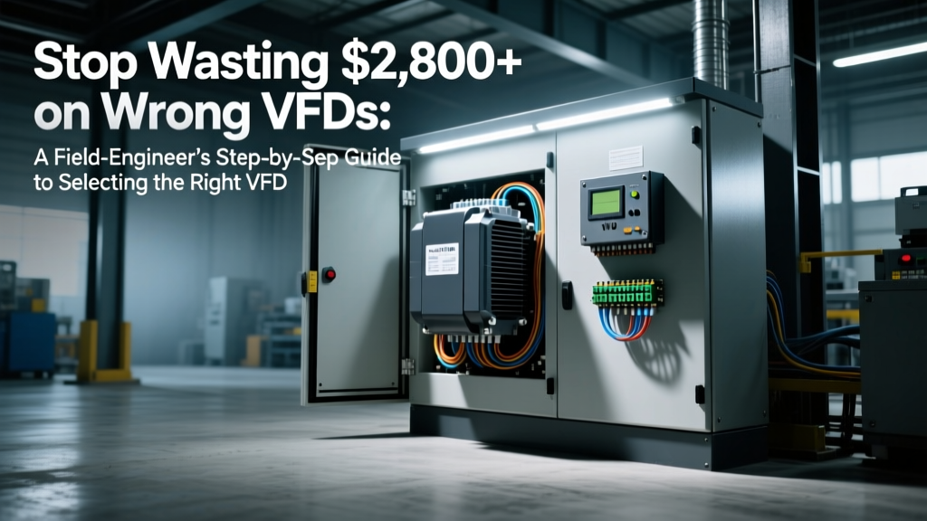 Stop Wasting $2,800+ on Wrong VFDs: A Field-Engineer’s Step-by-Step Guide to Selecting the Right VFD Drive for Your Application—Including Real Commissioning Pitfalls, Environmental Gotchas, and Budget-Saving Tradeoffs You’ll Regret Ignoring
