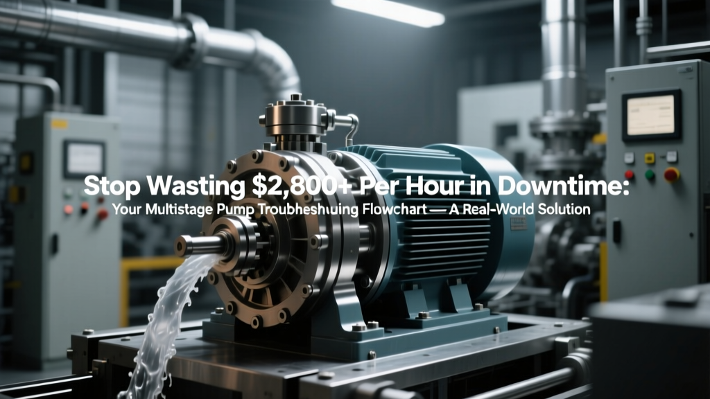 Stop Wasting $2,800+ Per Hour in Downtime: Your Multistage Pump Troubleshooting Flowchart — A Real-World Diagnostic Decision Tree That Cuts Root-Cause Identification Time by 63% (Based on API RP 14E & Field Data from 47 Offshore Platforms)