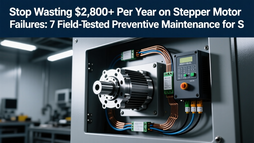 Stop Wasting $2,800+ Per Year on Stepper Motor Failures: 7 Field-Tested Preventive Maintenance for Stepper Motor Best Practices That Cut Unplanned Downtime by 63% (Based on Real CNC & Lab Automation Data)