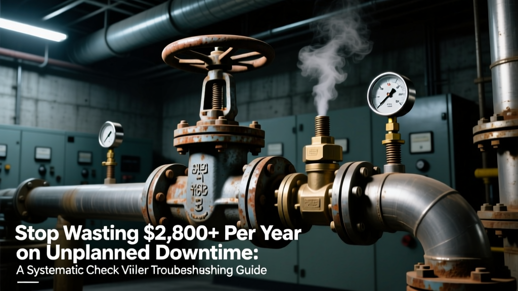 Stop Wasting $2,800+ Per Year on Unplanned Downtime: A Systematic Check Valve Troubleshooting Guide That Maps Every Symptom to Root Cause (Not Just Quick Fixes)
