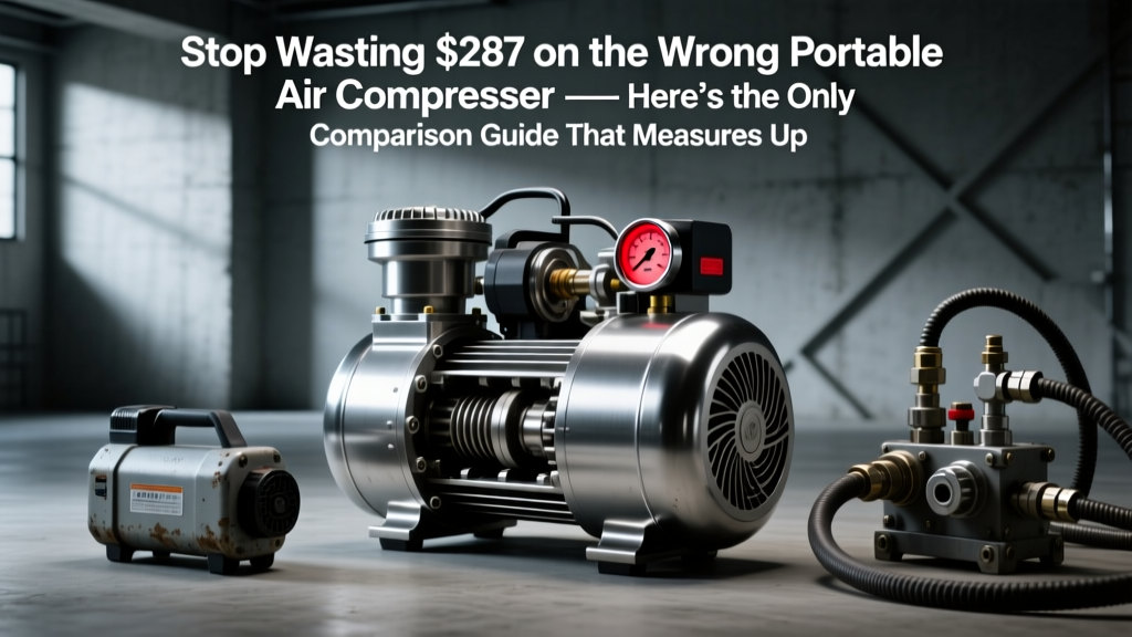 Stop Wasting $287 on the Wrong Portable Air Compressor — Here’s the Only Comparison Guide That Measures Real-World CFM Drop, Thermal Efficiency, and Duty Cycle Decay Across 7 Types (Including Oil-Free Scroll, Belt-Driven Twin-Cylinder, and New Solid-State Piezoelectric Prototypes)