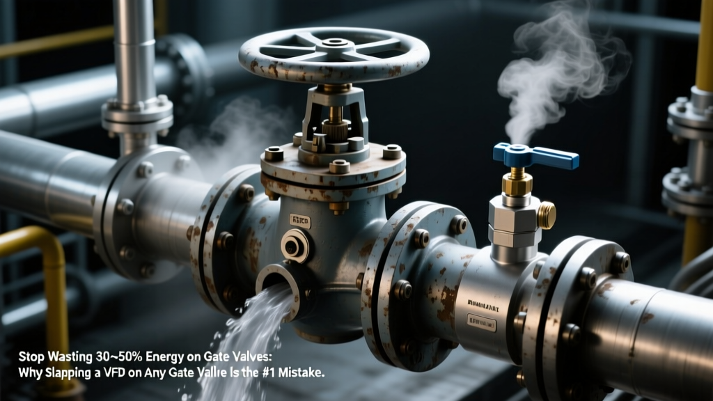 Stop Wasting 30–50% Energy on Gate Valves: Why Slapping a VFD on Any Gate Valve Is the #1 Mistake—and Exactly How to Select, Install, and Tune a Variable Frequency Drive for Gate Valve Performance Without Causing Water Hammer, Seat Erosion, or Actuator Stall