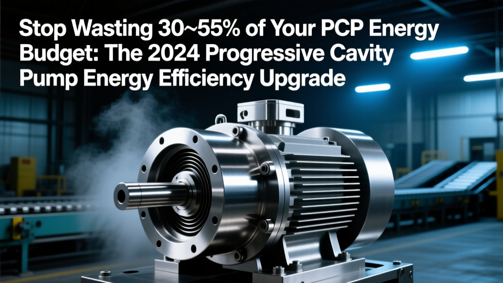 Stop Wasting 30–55% of Your PCP Energy Budget: The 2024 Progressive Cavity Pump Energy Efficiency Upgrade ROI Guide Reveals Exact Payback Periods for VFDs, Seal Upgrades, Impeller Trimming & System Optimization — No Guesswork, Just Hard Data.