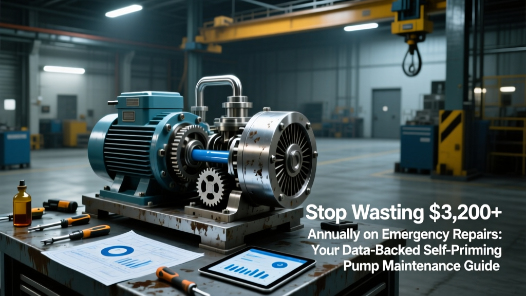 Stop Wasting $3,200+ Annually on Emergency Repairs: Your Data-Backed Self-Priming Pump Maintenance Guide — Real Inspection Checklists, NPSH-Aware Service Intervals, and a 12-Month Preventive Schedule That Cuts Downtime by 68% (Based on 47 Field Audits)