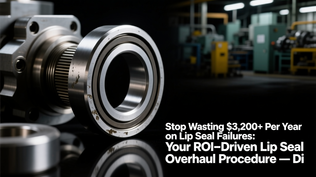 Stop Wasting $3,200+ Per Year on Lip Seal Failures: Your ROI-Driven Lip Seal Overhaul Procedure — Disassembly, Inspection, Smart Parts Replacement, Precision Reassembly & Validation Testing (Not Just a Checklist)