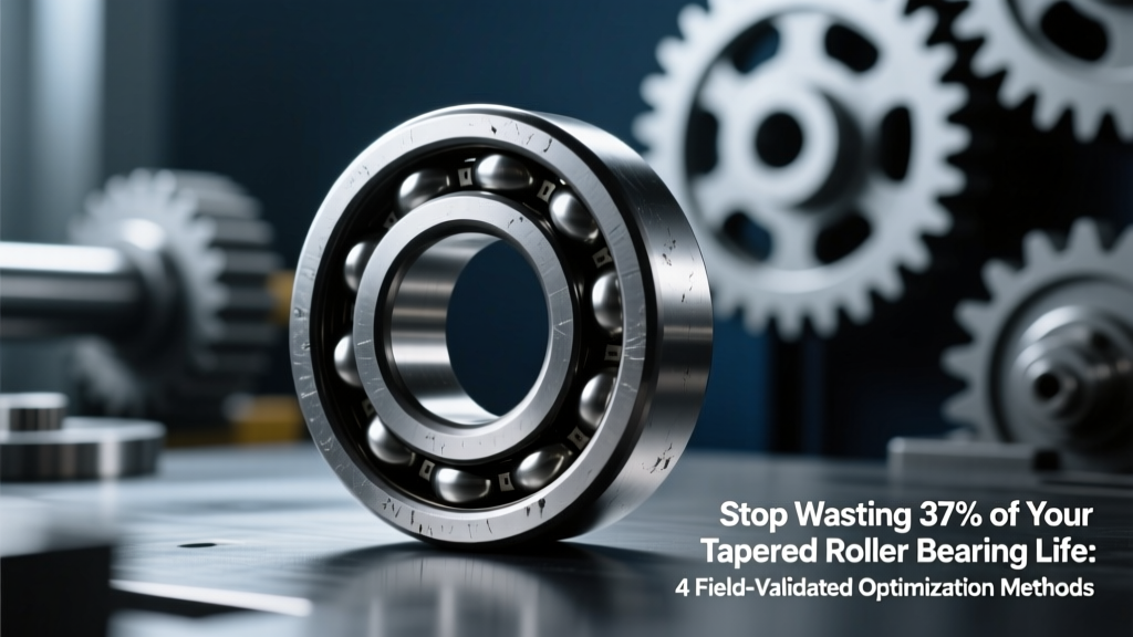 Stop Wasting 37% of Your Tapered Roller Bearing Life: 4 Field-Validated Optimization Methods (Operating Point Tuning, Impeller Trimming, System Curve Shifts & Preload Calibration) That Cut Vibration by >62% — Backed by ISO 281 Life Calculations & API 610 Case Data