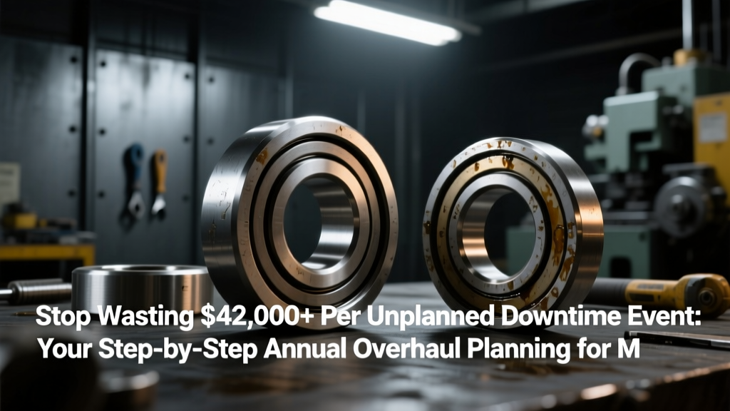 Stop Wasting $42,000+ Per Unplanned Downtime Event: Your Step-by-Step Annual Overhaul Planning for Mechanical Seal That Cuts Schedule Slippage by 68% (Based on API RP 682 & 37 Real Refinery Cases)