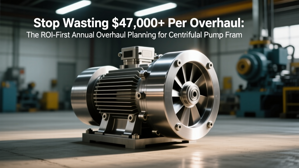 Stop Wasting $47,000+ Per Overhaul: The ROI-First Annual Overhaul Planning for Centrifugal Pump Framework That Cuts Downtime by 38% and Eliminates Costly Last-Minute Parts Scrambles