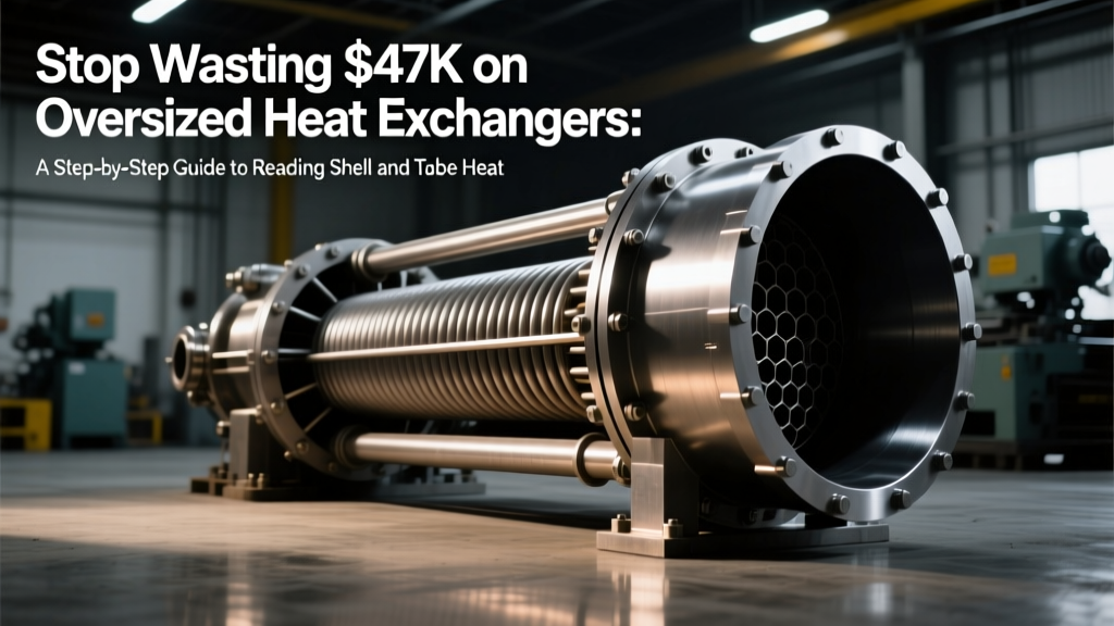 Stop Wasting $47K on Oversized Heat Exchangers: A Step-by-Step Guide to Reading Shell and Tube Heat Exchanger Specifications and Datasheets Like a TEMA-Certified Engineer (No Jargon, Just Clarity)