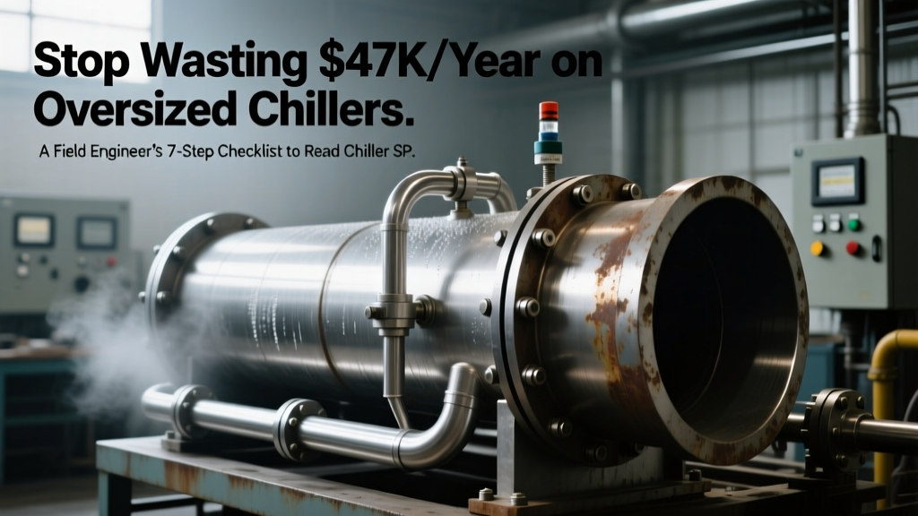 Stop Wasting $47K/Year on Oversized Chillers: A Field Engineer’s 7-Step Checklist to Read Chiller Specs & Datasheets Like an ASHRAE-Certified Pro (No Jargon, No Guesswork)