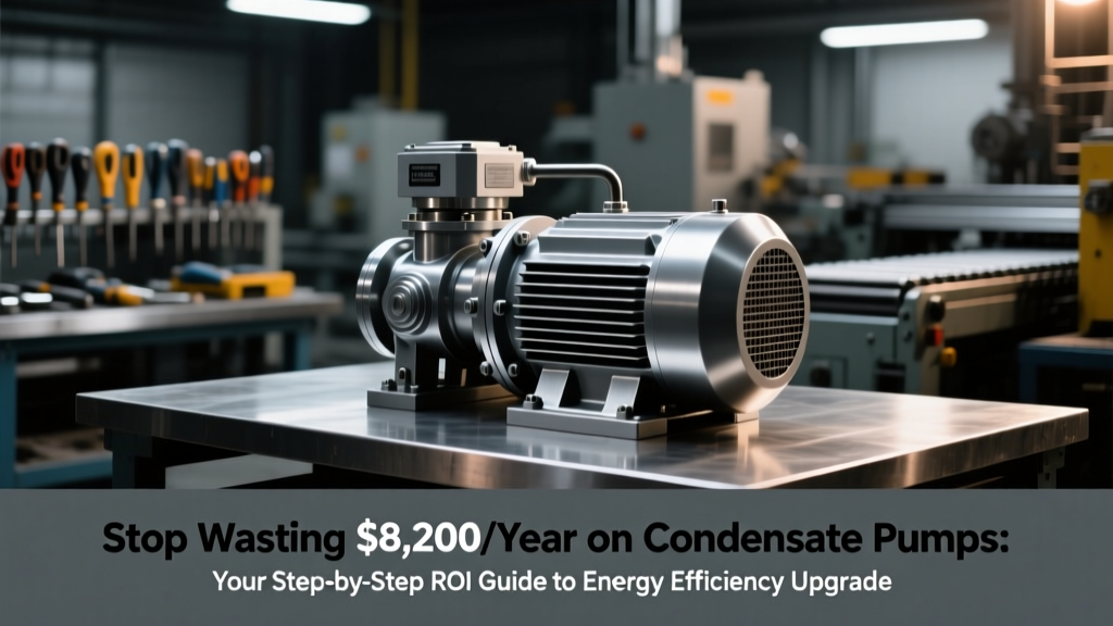 Stop Wasting $8,200/Year on Condensate Pumps: Your Step-by-Step ROI Guide to Energy Efficiency Upgrades — Impeller Trimming, VFDs, Seal Modernization & System Optimization with Real Payback Calculations
