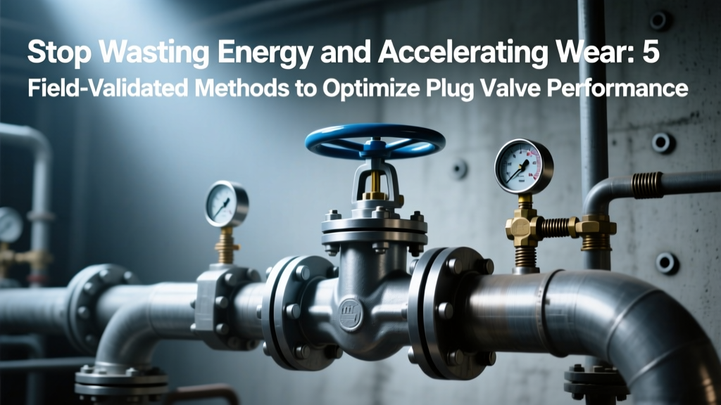 Stop Wasting Energy and Accelerating Wear: 5 Field-Validated Methods to Optimize Plug Valve Performance (Including Operating Point Adjustment, Impeller Trimming & System Curve Modification That Most Engineers Overlook)