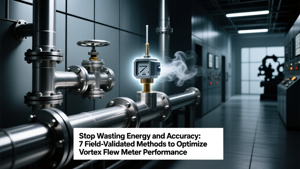 Stop Wasting Energy and Accuracy: 7 Field-Validated Methods to Optimize Vortex Flow Meter Performance — Including Operating Point Adjustment, Impeller Trimming, and System Curve Modification That Cut Measurement Uncertainty by Up to 42% (ISO 5167-6 Verified)