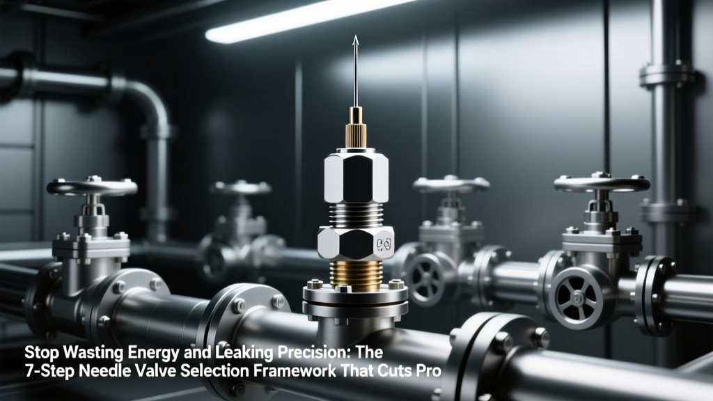 Stop Wasting Energy and Leaking Precision: The 7-Step Needle Valve Selection Framework That Cuts Process Waste by 23% (Backed by API 602 & ASME B16.34 Data)