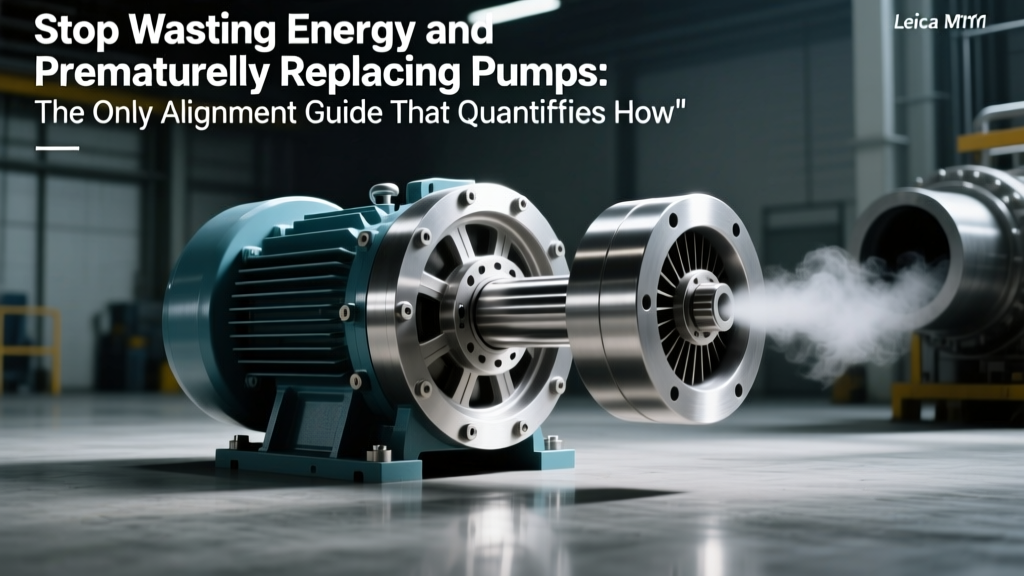 Stop Wasting Energy and Prematurely Replacing Pumps: The Only Alignment Guide That Quantifies How Misalignment Drives 12–18% Excess Power Draw in Metering Pumps (Laser vs. Dial Indicator, ISO 8573-1 Tolerances, Full Documentation Protocol)