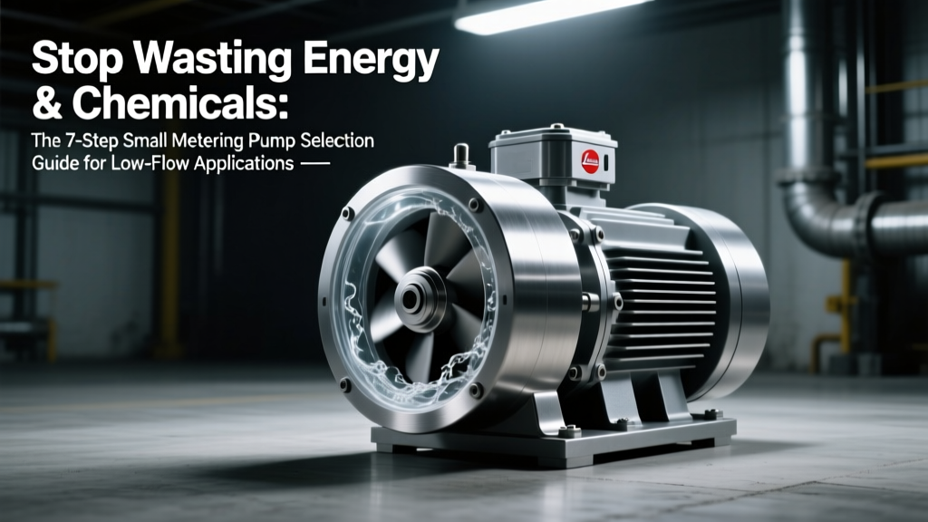 Stop Wasting Energy & Chemicals: The 7-Step Small Metering Pump Selection Guide for Low-Flow Applications (0.01–200 mL/min, <15 psi) That Cuts Dosing Errors by 63% — Backed by ISO 85042 & API RP 14E Data