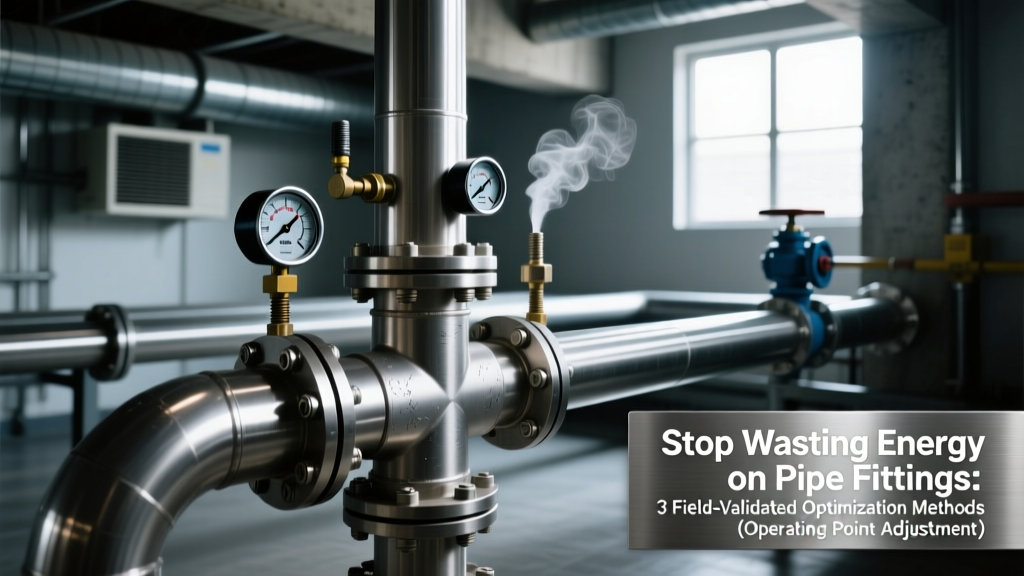 Stop Wasting Energy on Pipe Fittings: 3 Field-Validated Optimization Methods (Operating Point Adjustment, Impeller Trimming & System Curve Modification) That Cut Pumping Costs by 18–32% in Real Industrial Systems
