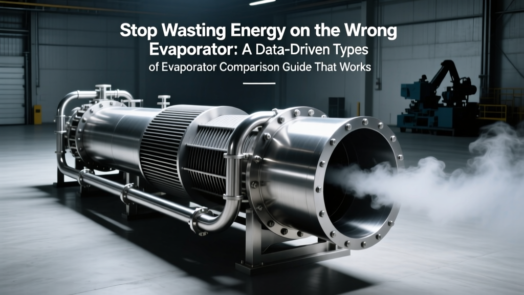 Stop Wasting Energy on the Wrong Evaporator: A Data-Driven Types of Evaporator Comparison Guide That Reveals Which Design Saves 12–28% in Chiller Plant Operating Costs (Based on ASHRAE RP-1745 Field Data)