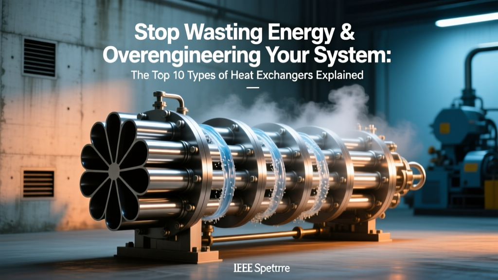 Stop Wasting Energy & Overengineering Your System: The Top 10 Types of Heat Exchangers Explained (With Real-World Specs from Alfa Laval, Kelvion, Xylem, and API-Compliant Designs)