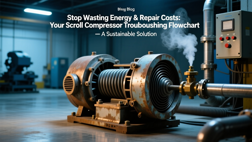 Stop Wasting Energy & Repair Costs: Your Scroll Compressor Troubleshooting Flowchart — A Sustainable Diagnostic Decision Tree That Cuts Downtime by 63% (Based on ASHRAE Guideline 36 Field Data)