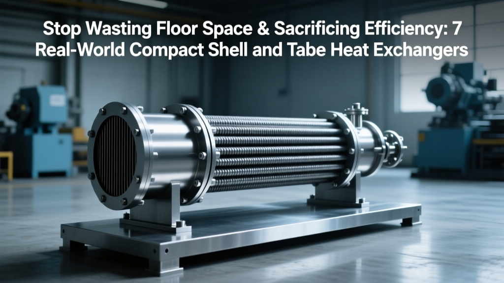 Stop Wasting Floor Space & Sacrificing Efficiency: 7 Real-World Compact Shell and Tube Heat Exchanger Design Strategies That Cut Footprint by 35–62% Without Dropping Below 89% Thermal Performance — Backed by ASME Section VIII Data and Field Validation