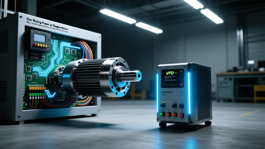 Stop Wasting Power on Stepper Motors: Why a Variable Frequency Drive for Stepper Motor Applications Is Almost Always the Wrong Choice (And What You Should Use Instead for Real Energy Savings & Precision)