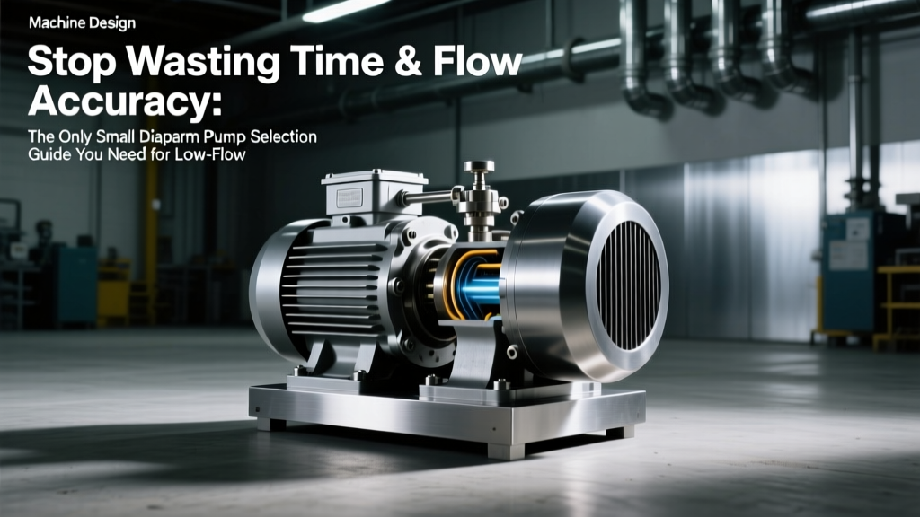 Stop Wasting Time & Flow Accuracy: The Only Small Diaphragm Pump Selection Guide You Need for Low-Flow, Low-Pressure Applications—Backed by ISO 8573-1 Class 4 Data, Real-World Sizing Charts, and 7 Critical Spec Thresholds You’re Overlooking