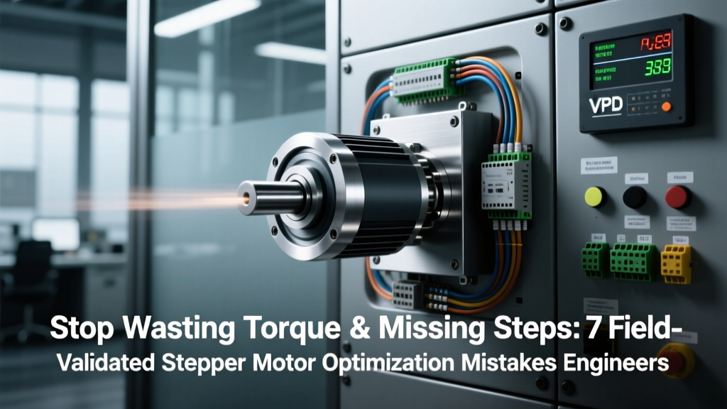 Stop Wasting Torque & Missing Steps: 7 Field-Validated Stepper Motor Optimization Mistakes Engineers Make (and How to Fix Them Before Your Next Motion Control Integration)