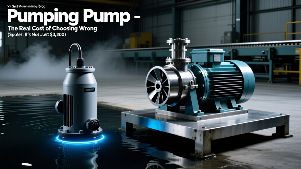 Submersible Pump vs Self-Priming Pump: The Real Cost of Choosing Wrong (Spoiler: It’s Not Just $3,200 — It’s Downtime, Cavitation, and Failed Inspections)