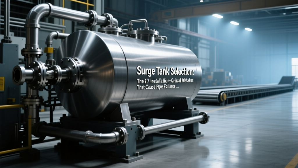 Surge Tank Selection: Key Factors and Criteria — The 7 Installation-Critical Mistakes That Cause Pipe Stress Failures (and How to Avoid Them During Commissioning)