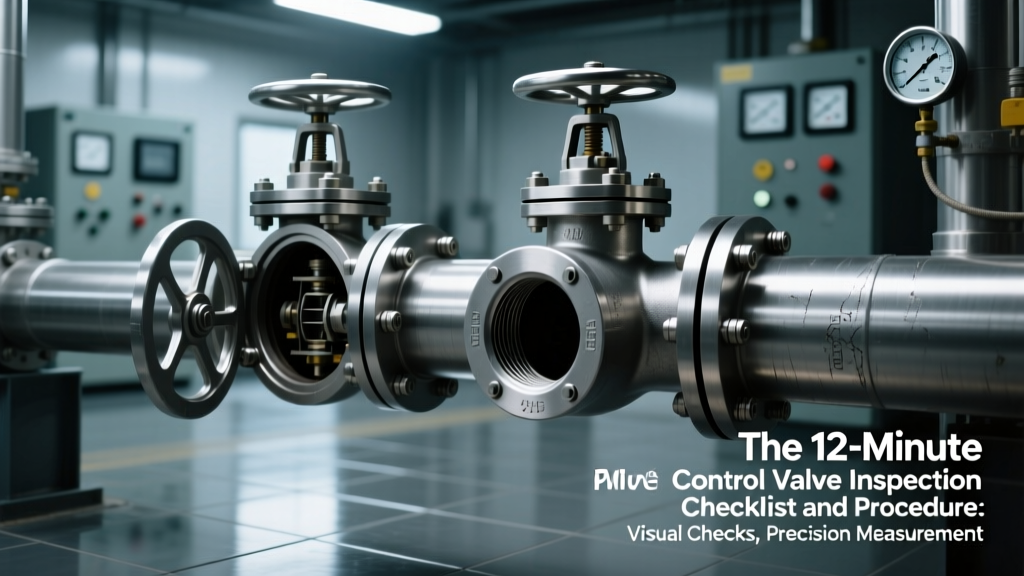 The 12-Minute Control Valve Inspection Checklist and Procedure: Visual Checks, Precision Measurements & Audit-Ready Documentation (Backed by API 600/602 Data & 7-Year Field Failure Stats)