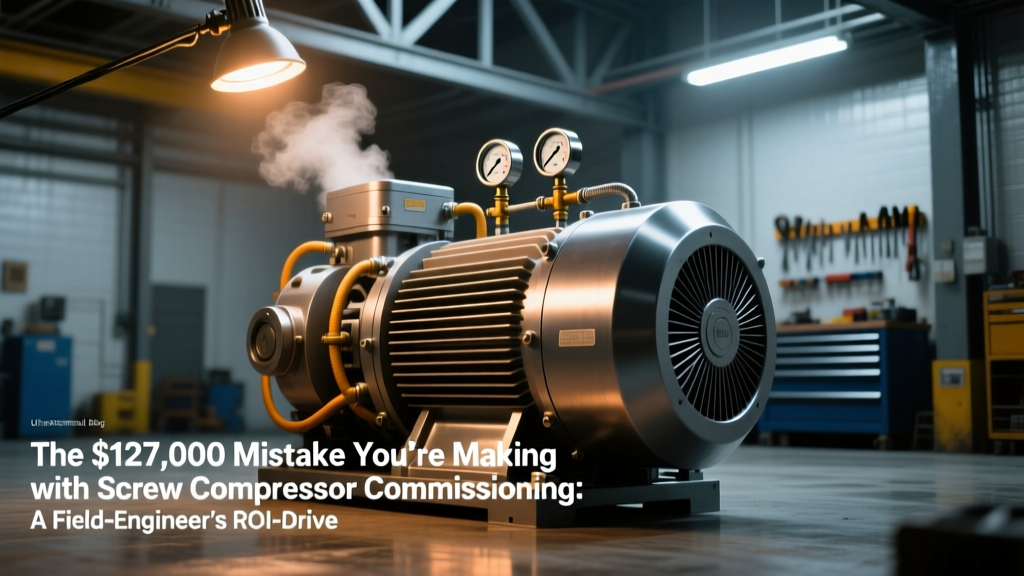 The $127,000 Mistake You’re Making with Screw Compressor Commissioning: A Field-Engineer’s ROI-Driven Checklist That Cuts Startup Delays by 63% and Prevents Costly Warranty Voiding