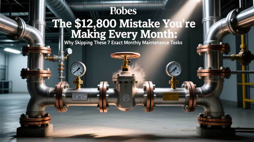 The $12,800 Mistake You’re Making Every Month: Why Skipping These 7 Exact Monthly Maintenance Tasks for HDPE Pipe Causes Catastrophic Joint Failures (With Real-World Pressure Calculations & ISO 4427 Compliance Checks)